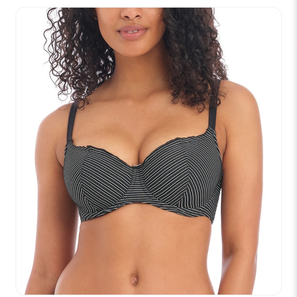 Freya Ocean Calling Sweetheart Padded Underwire Bikini Top size 32G